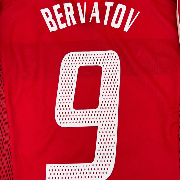 Bervatov #9 Bayern Leverkusen 2002/2003/2004 Home ORIGINAL Adidas VTG Jersey XL - Picture 7 of 9